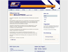 Tablet Screenshot of mailexpress.de