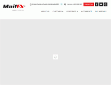 Tablet Screenshot of mailexpress.com.ar