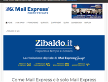 Tablet Screenshot of mailexpress.it