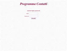 Tablet Screenshot of contatti.mailexpress.it